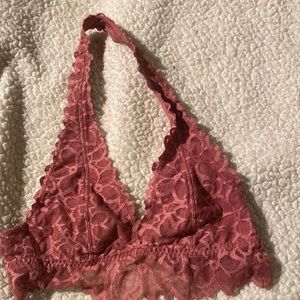 Pink, by Victoria’s Secret, dusty pink lace brawl it, XS